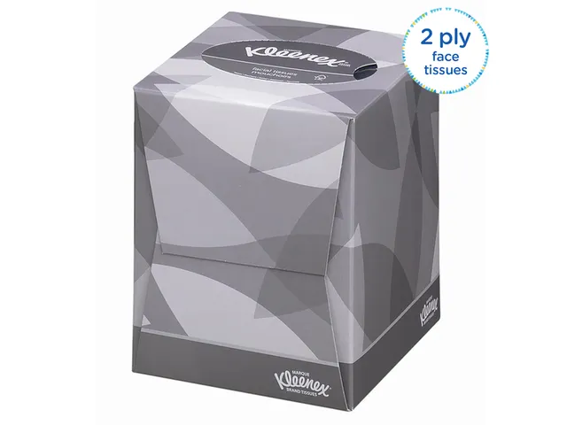 Mouchoir papier KC Kleenex 8834 Cube 2 épaisseurs blanc