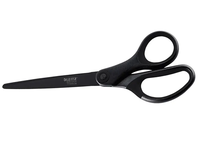 Schaar, 20,5 Cm, Anti-Klevend Titanium, Zwart