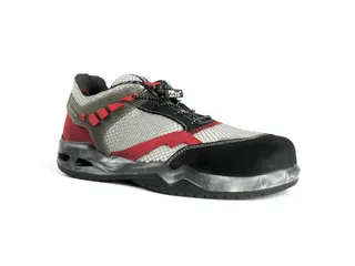 My Energy Spicy Flex S1P werk- schoenen, laag, grijs/rood, maat - 1