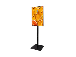 Verlichte Infostandaard LED Slide In A1 Zwart - 3