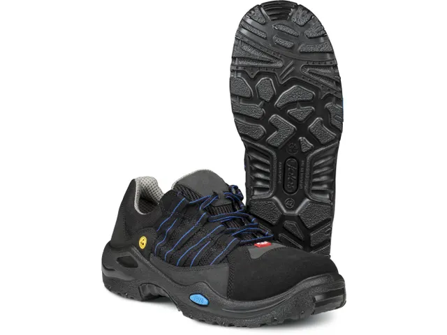 Ejendals Jalas 1635 S1 Lage Veiligheidsschoenen zwart maat W-36