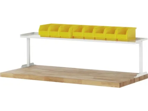 Legbord voor opbouw werkbanken 375x1000x300mm RAL7035