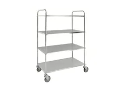 etagewagen,draagverm. 250kg,4etage(s),laadvl. LxB 900x540mm