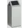 Afvalverzamelaar Zelfblussend 60 Liter 800X320X320Mm Klemring Grijs