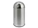 Afvalbak Pushcan EKO 40 liter met Pushdeksel Mat RVS