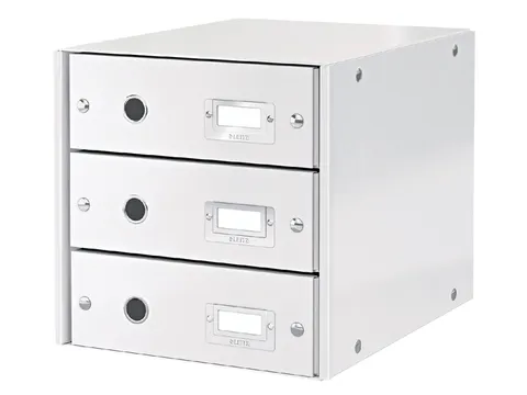 Ladenbox 3 Laden Leitz Click & Store 3 Laden Wit 77% gerecycled karton