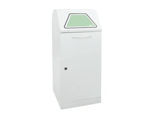 afvalverzamelaar,niet-brandbaar,1x120l,HxBxD 1100x450x450mm