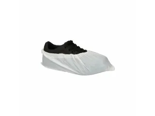 Schoenovertrek CMT 70mu geruwd maat 36-46 CPE wit 50 stuks - 1