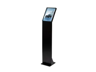 Verlichte Brochure Standaard LED Slide In A4 Zwart - 1