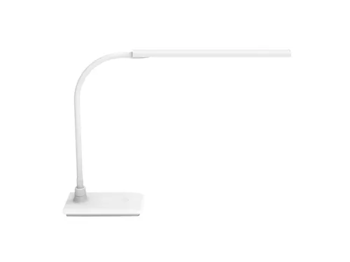 Bureaulamp MAUL Pirro LED dimbaar met voet Wit