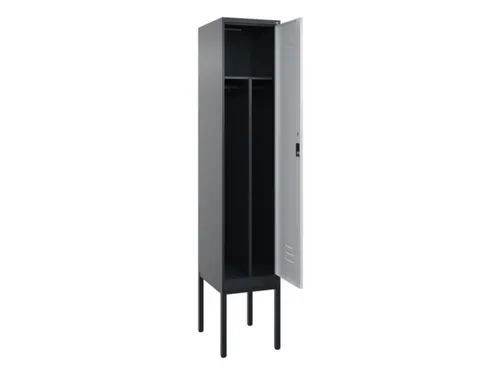 locker voor scheiding van kleding,HxBxD 2120x400x500mm,1vak