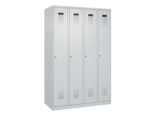 locker voor scheiding van kleding,HxBxD 1850x1200x500mm,4vak - 2