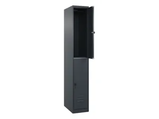 dubbeldekse locker,HxBxD 1850x300x500mm,1x2vak.,vak B 300mm - 2