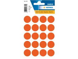 HERMA 1872 Multipurpose etiketten Rond 19mm Rood 100 stuks