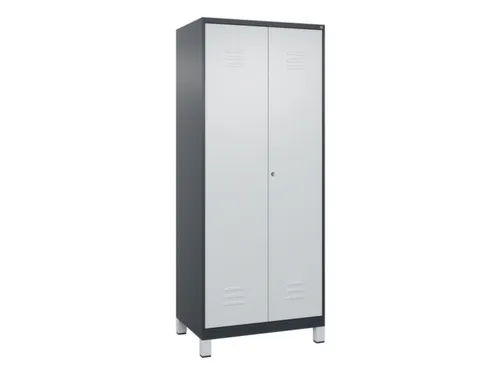 locker voor scheiding van kleding,HxBxD 1850x800x500mm,2vak