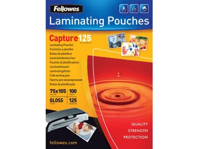 Lamineerhoes Capture 75x105mm 250 Micron glanzend 100 stuks