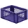 Euronorm-Stapelbak 15l H X L X B 175x400x300mm Blauw