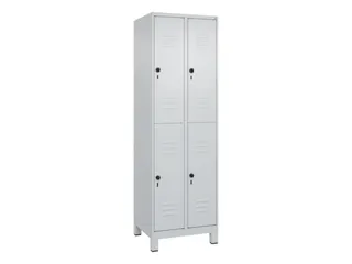 dubbeldekse locker,HxBxD 1950x600x500mm,2x2vak.,vak B 300mm - 1