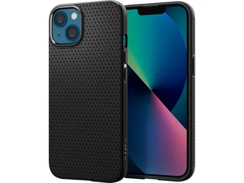 Spigen Case ACS03519 iPhone 13 Liquid Air Mat Zwart