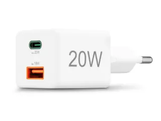 Oplader Hama USB-C/USB-A Mini PD 20W wit - 13
