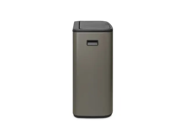 Afvalbak Bo Touch Bin 2x30 Liter Platina