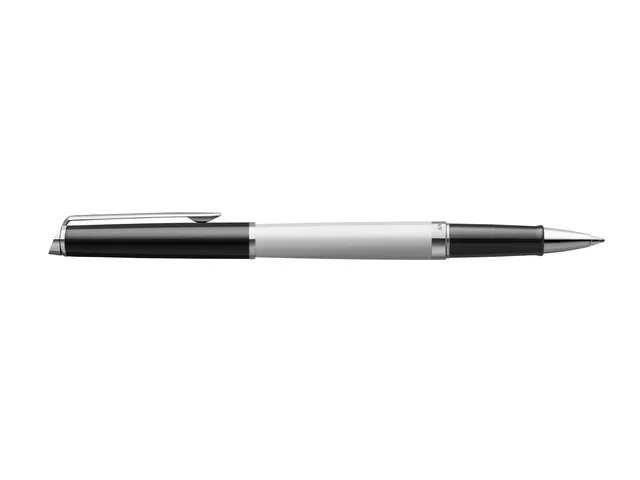 Rollerpen Waterman Hémisphère Colour Blocking black en white CT fijn