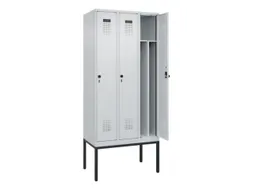 locker voor scheiding van kleding,HxBxD 2120x900x500mm,3vak