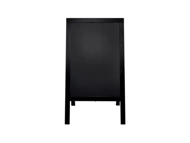 Panneau trottoir Securit 700x1250x40mm bois noir