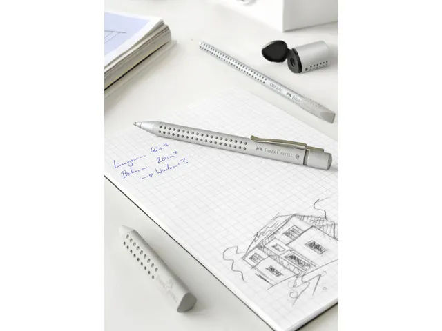 puntenslijper Faber-Castell GRIP 2001 mini zilver