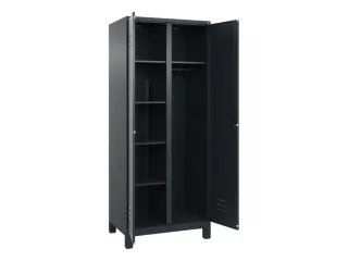 wasgoedverdeelkast,HxBxD 1950x800x500mm,vak B 400mm,draaigrendel - 2