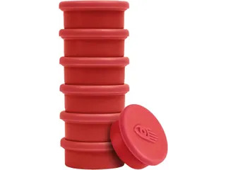 Magneet Legamaster 20mm 250gr rood 8 stuks - 5