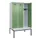 locker met bank,HxBxD 2120x1200x815mm,3vak,vak B 400mm,cilinderslot