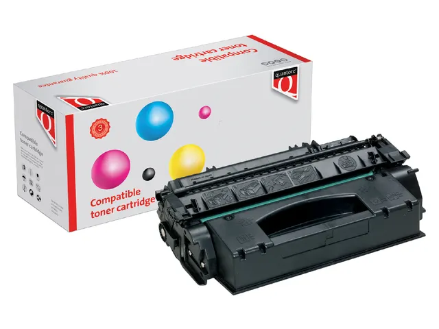 Tonercartridge Quantore alternatief tbv HP Q5949A 49A zwart