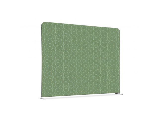 Scheidingswand Textiel 200x150cm Hexagon Groen