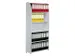 Élément Standard Hxlxp 1900X1020X325Mm 5Tablettes 1Panneau Latéral