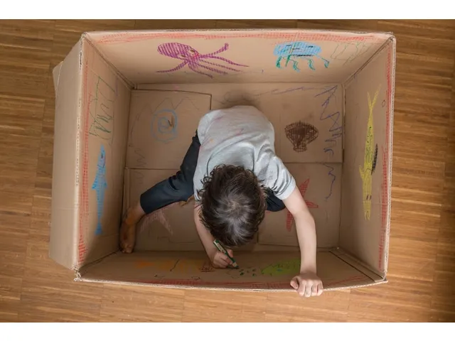 Kleurpotloden STABILO 880 woody 3 in 1 assorti etui à 6 stuks