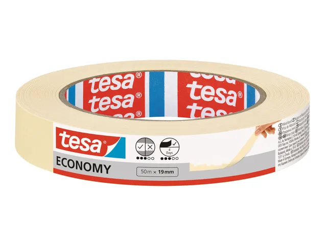 Afplaktape Tesa Universal 19mmx50m