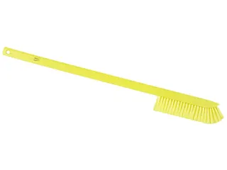 Vikan Hygiene precisieborstel lange steel 600mm medium vezels Geel - 1