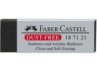 gum Faber-Castell plastic dust-free zwart 63x22x12mm