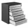 ladekast,HxBxD 750x700x435mm,6lade(n),volledig uittrekbaar