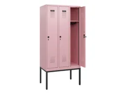 schoollocker,HxBxD 1950x900x500mm,3vak,vak B 300mm,draaigrendel