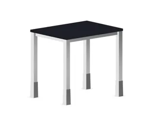 In hoogte verstelbaar bureau,HxBxD 720-840x800x600mm,CC-zwart - 2