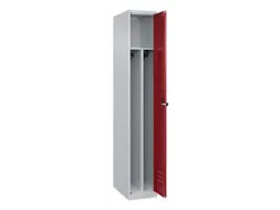 locker voor scheiding van kleding,HxBxD 1850x300x500mm,1vak