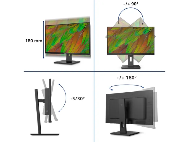 Ecran PC Business 31,5 inch Philips 32B1N3800 4K UHD