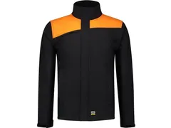 Tricorp Bicolor 402021 softshell, zwart/oranje, maat XS, per stuk