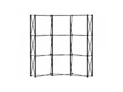 Beurswand Pop-Up Magnetic Curved 4 x 3 met Hardcase koffer