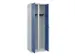 locker voor scheiding van kleding,HxBxD 1850x600x500mm,2vak
