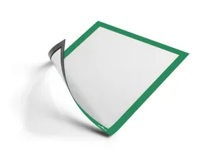 Informatiekader DURAFRAME MAGNETIC A4 Groen 5 Stuks - 1