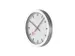 Horloge murale NeXtime 'Station' Ø19cm aluminium brossé