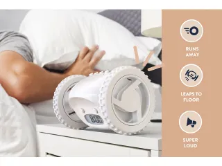 Wekker Clocky wit - 7